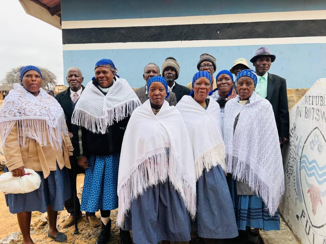 Members of the Thabala Village Boipuso Committee